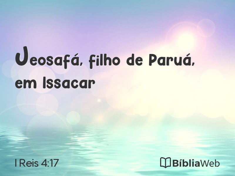 I Reis 4:17 em imagem para compartilhar