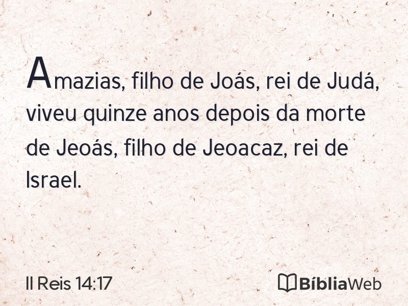II Reis 14:17 em imagem para compartilhar