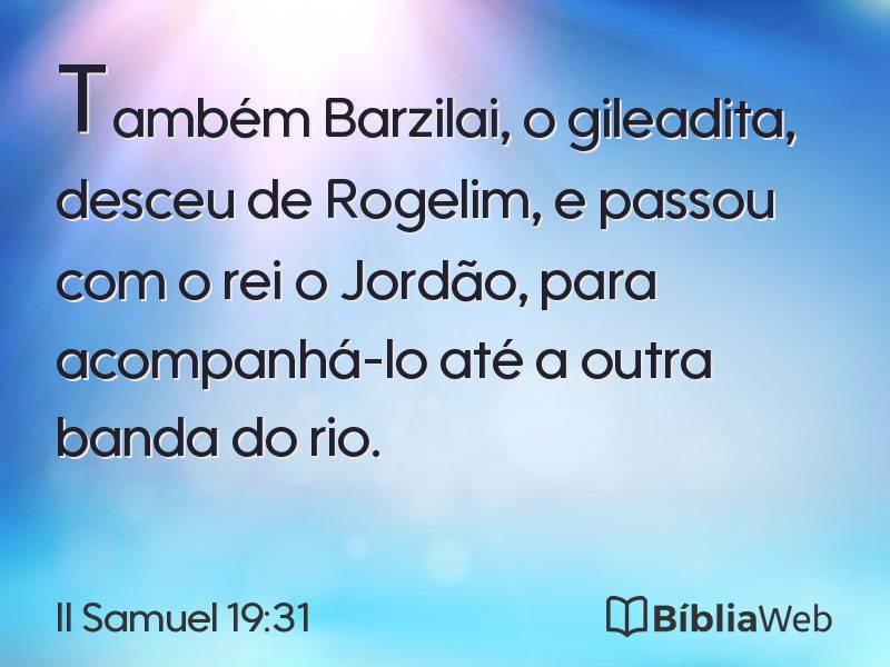 II Samuel 19:31 em imagem para compartilhar