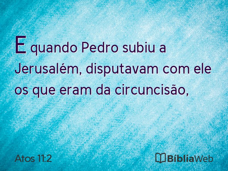 Atos 11:2 em imagem para compartilhar