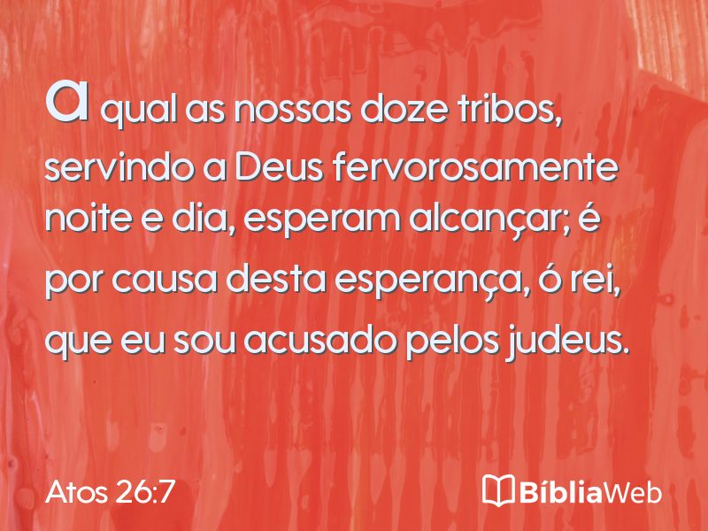 Atos 26:7 em imagem para compartilhar