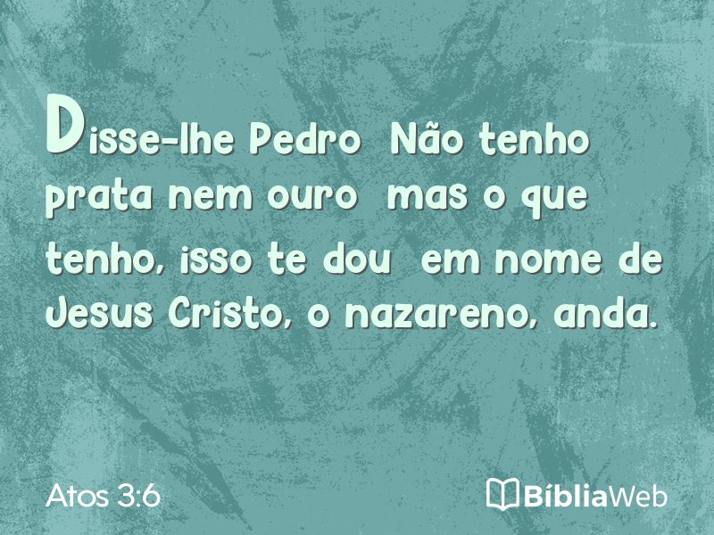 Atos 3:6 em imagem para compartilhar