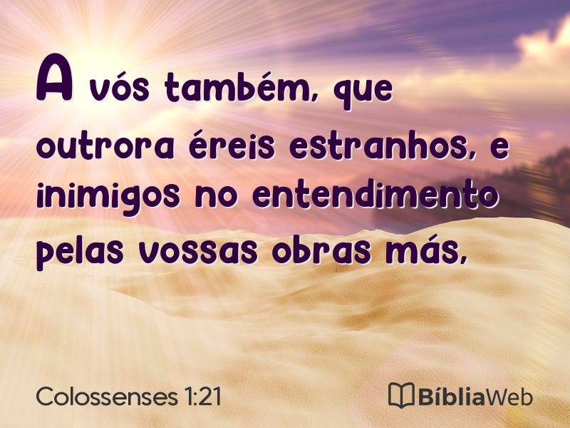 Colossenses 1:21 em imagem para compartilhar
