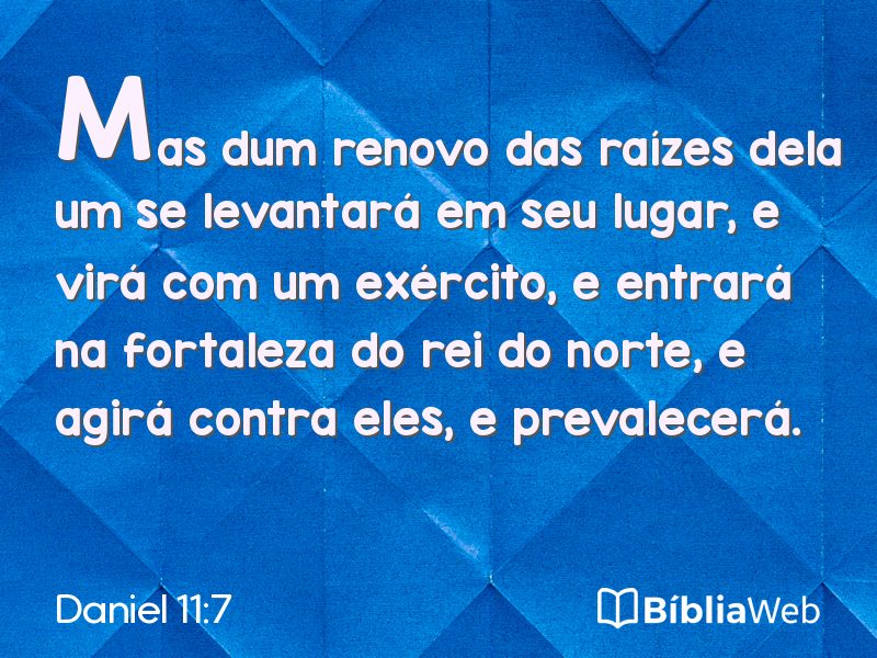 Daniel 11:7 em imagem para compartilhar