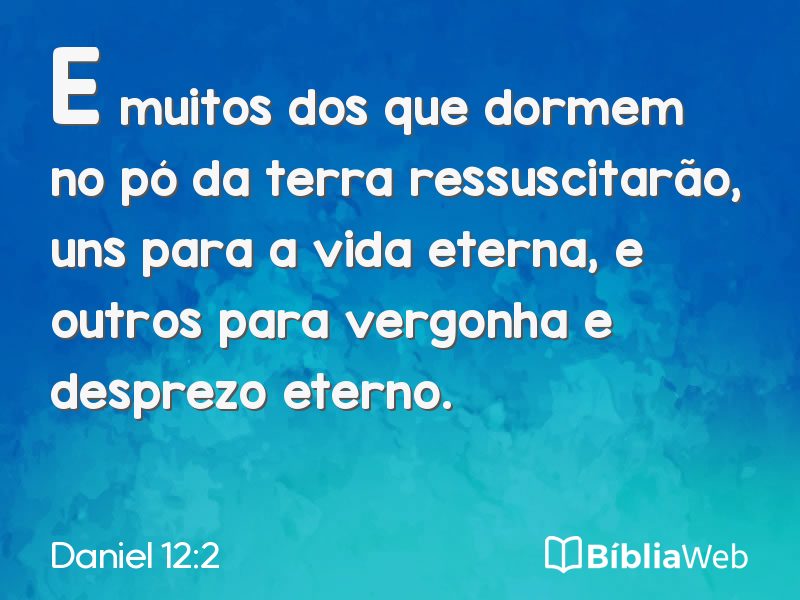 Daniel 12:2 em imagem para compartilhar
