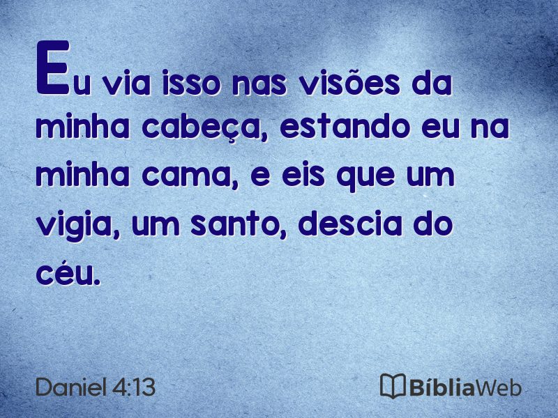 Daniel 4:13 em imagem para compartilhar