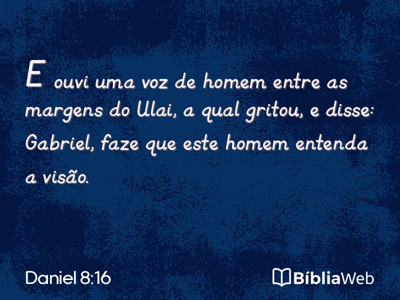 Daniel 8:16 em imagem para compartilhar