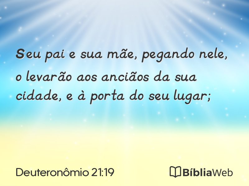 Deuteronômio 21:19 em imagem para compartilhar