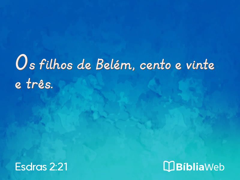 Esdras 2:21 em imagem para compartilhar