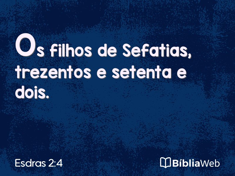 Esdras 2:4 em imagem para compartilhar
