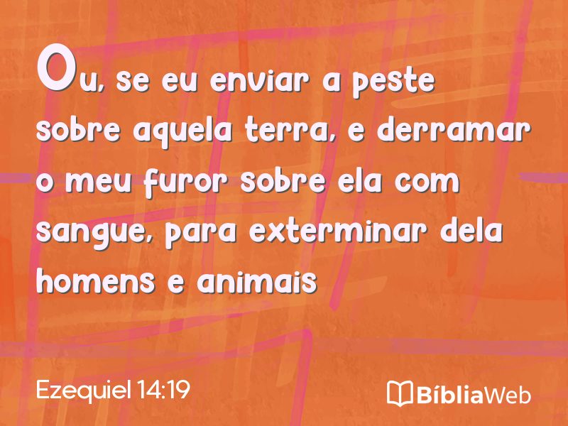 Ezequiel 14:19 em imagem para compartilhar