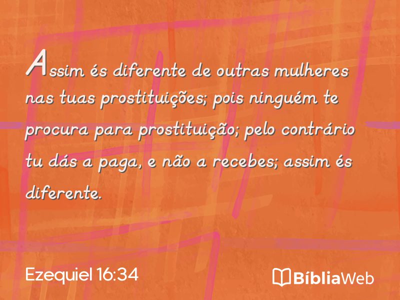 Ezequiel 16:34 em imagem para compartilhar