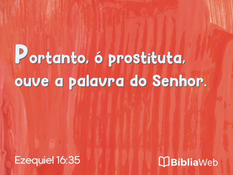 Ezequiel 16:35 em imagem para compartilhar