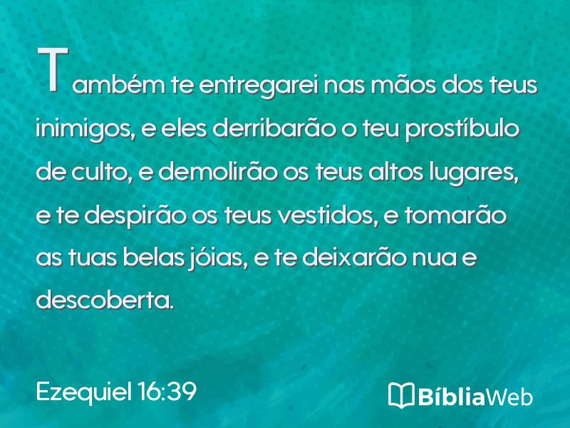 Ezequiel 16:39 em imagem para compartilhar