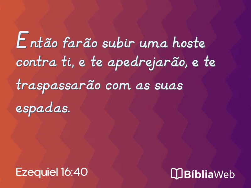 Ezequiel 16:40 em imagem para compartilhar