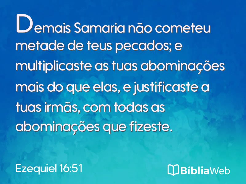 Ezequiel 16:51 em imagem para compartilhar