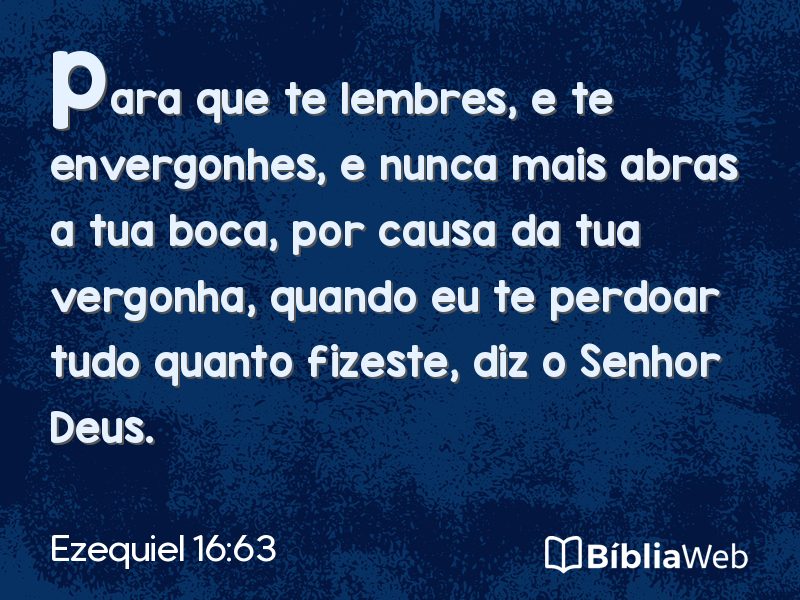 Ezequiel 16:63 em imagem para compartilhar