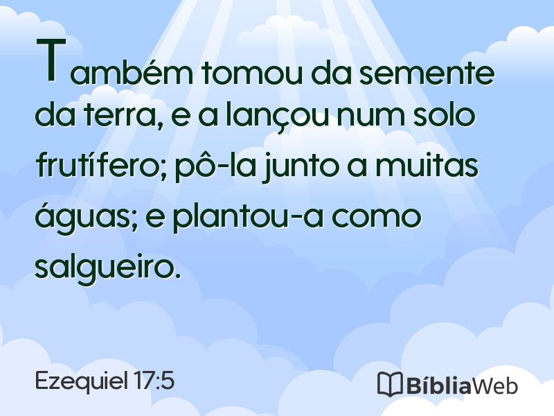 Ezequiel 17:5 em imagem para compartilhar