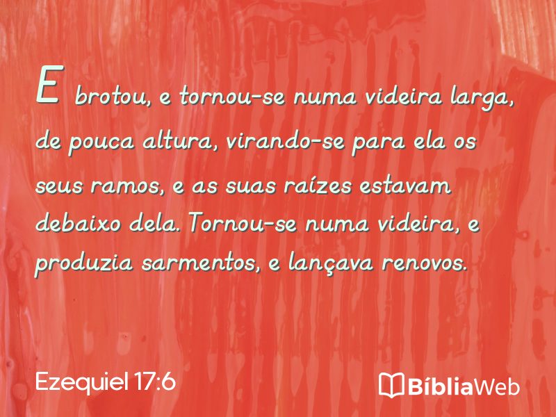 Ezequiel 17:6 em imagem para compartilhar