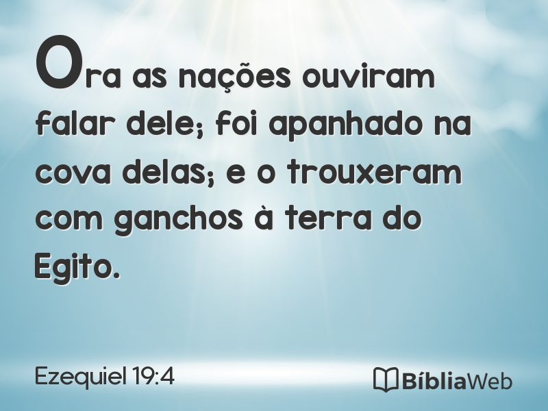 Ezequiel 19:4 em imagem para compartilhar