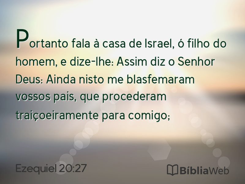 Ezequiel 20:27 em imagem para compartilhar
