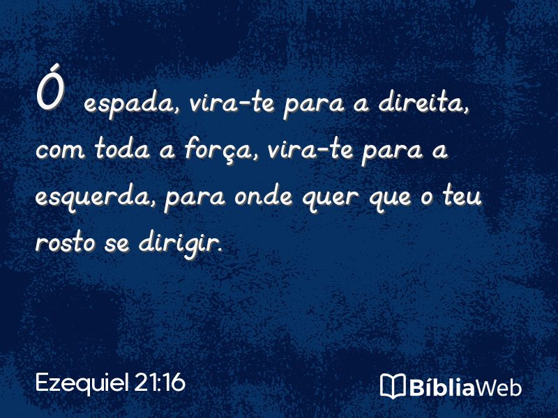 Ezequiel 21:16 em imagem para compartilhar
