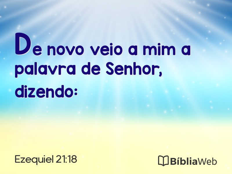 Ezequiel 21:18 em imagem para compartilhar