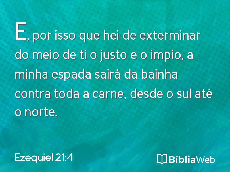 Ezequiel 21:4 em imagem para compartilhar