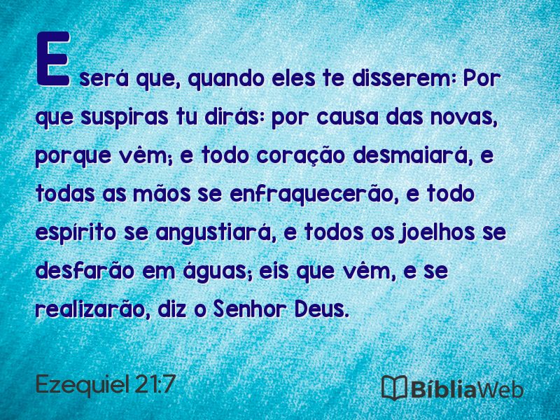 Ezequiel 21:7 em imagem para compartilhar