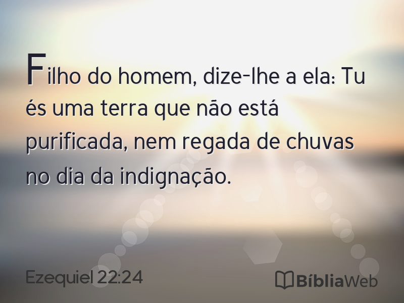 Ezequiel 22:24 em imagem para compartilhar