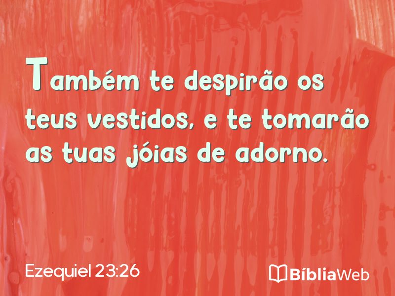 Ezequiel 23:26 em imagem para compartilhar