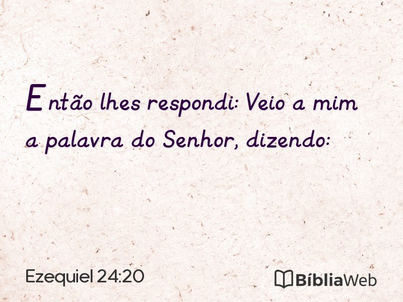 Ezequiel 24:20 em imagem para compartilhar