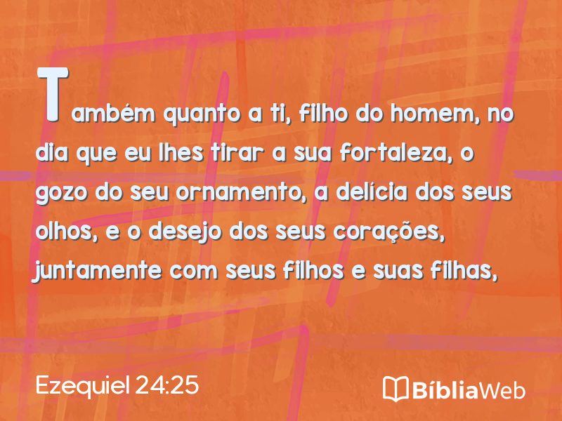 Ezequiel 24:25 em imagem para compartilhar