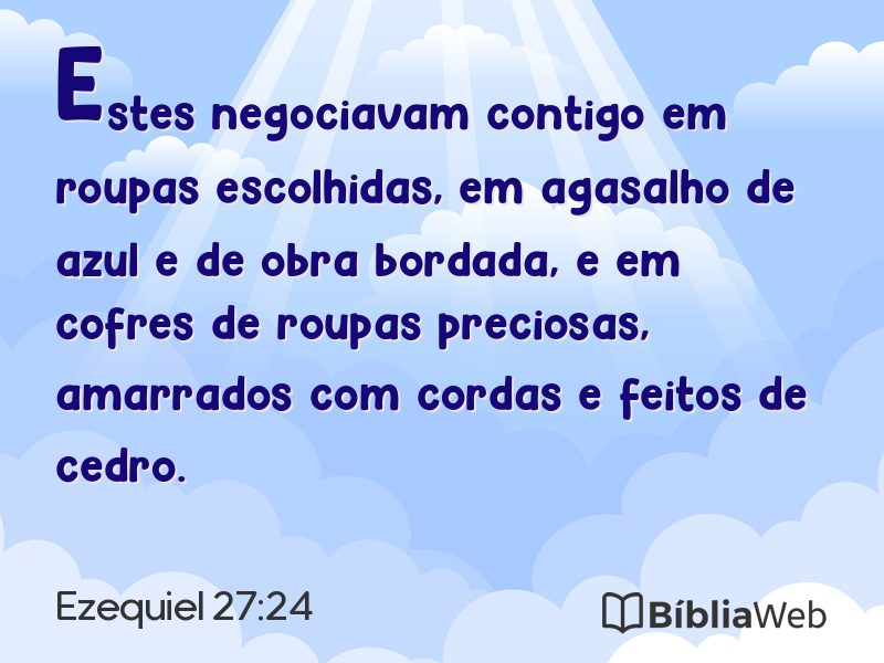 Ezequiel 27:24 em imagem para compartilhar