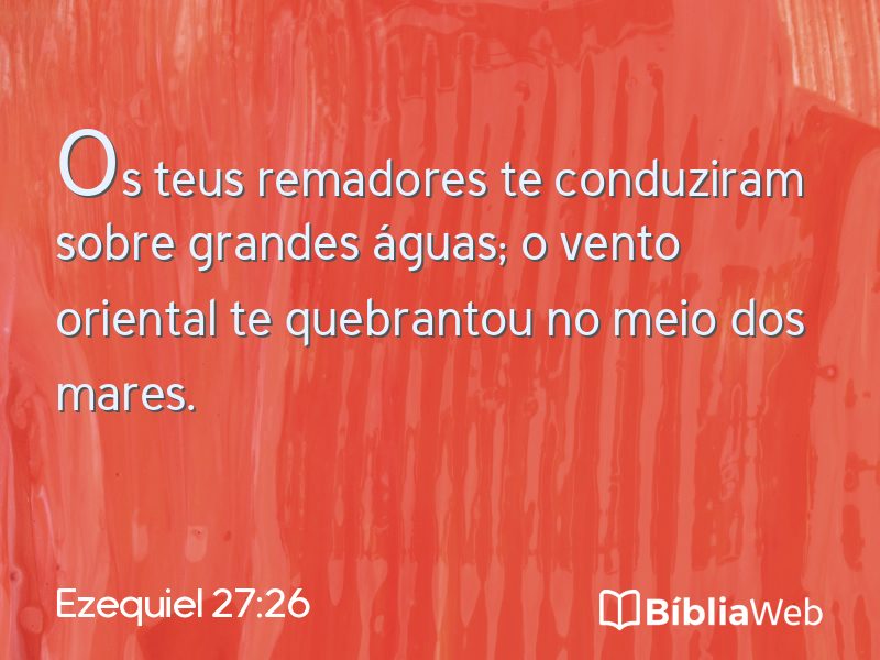 Ezequiel 27:26 em imagem para compartilhar