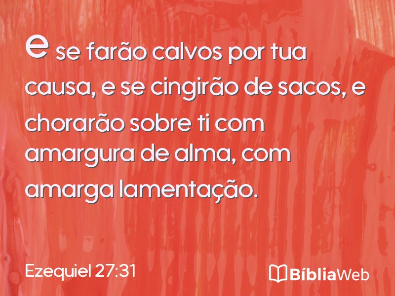Ezequiel 27:31 em imagem para compartilhar