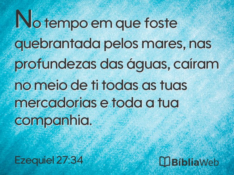 Ezequiel 27:34 em imagem para compartilhar