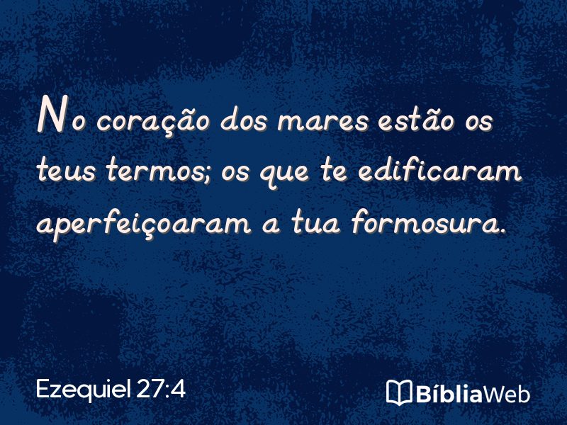 Ezequiel 27:4 em imagem para compartilhar