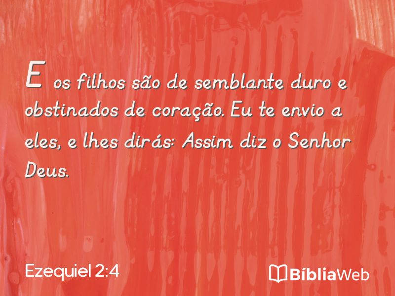 Ezequiel 2:4 em imagem para compartilhar