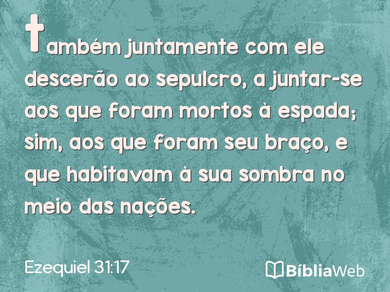 Ezequiel 31:17 em imagem para compartilhar