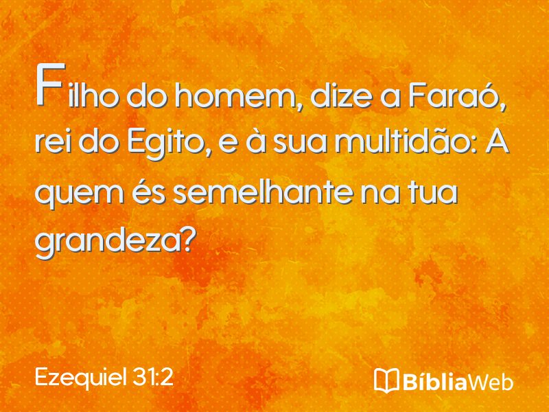 Ezequiel 31:2 em imagem para compartilhar