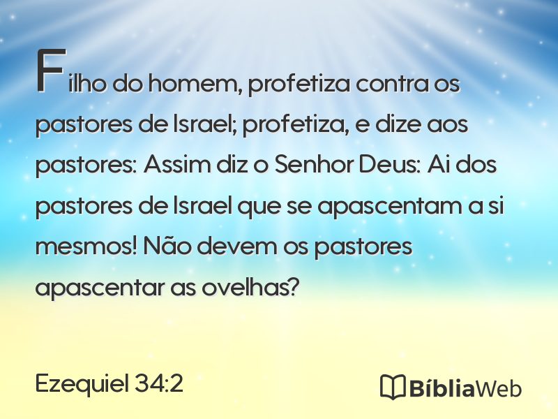 Ezequiel 34:2 em imagem para compartilhar