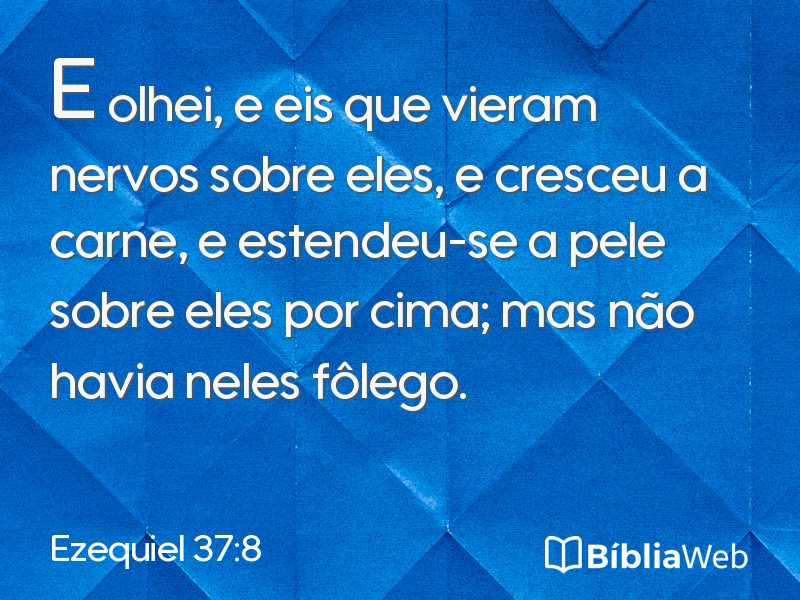 Ezequiel 37:8 em imagem para compartilhar