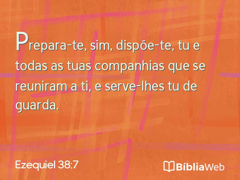 Ezequiel 38:7 em imagem para compartilhar
