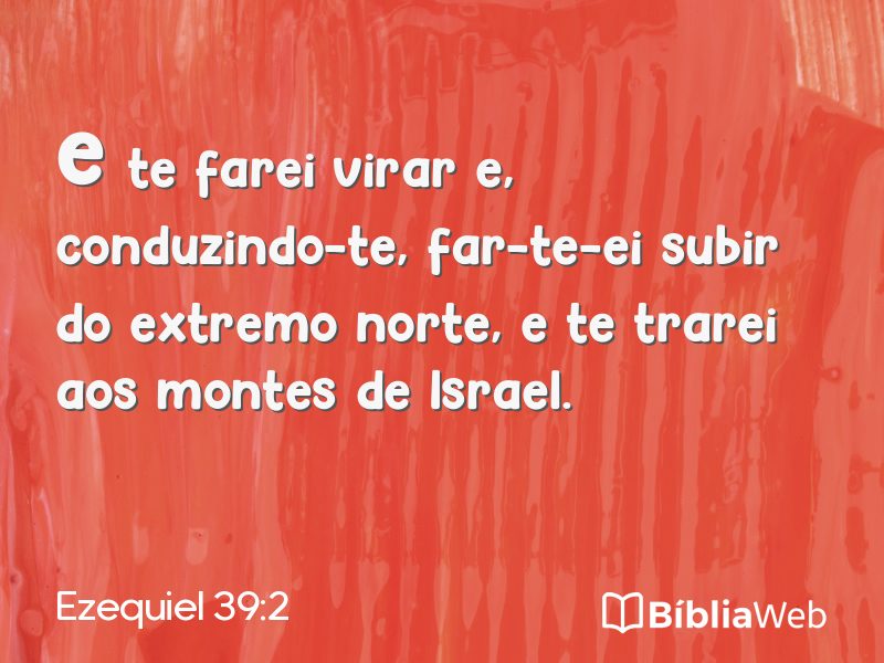 Ezequiel 39:2 em imagem para compartilhar