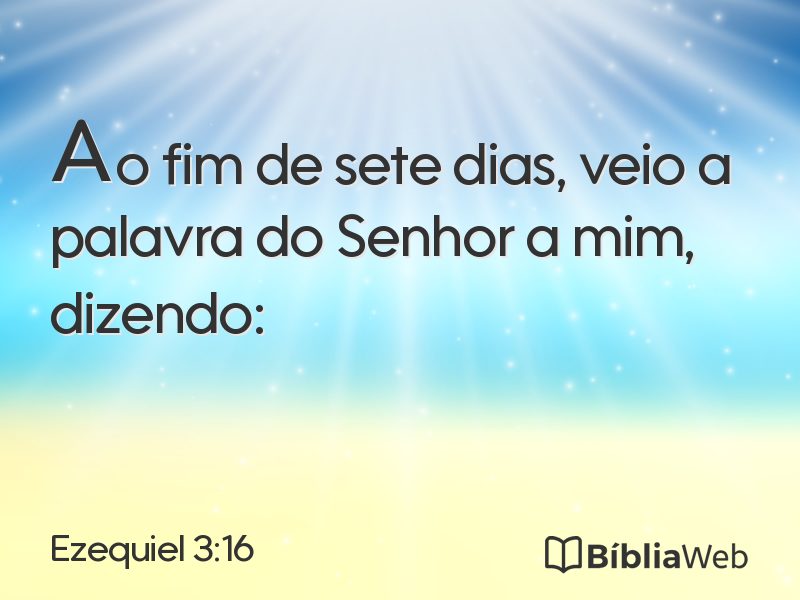 Ezequiel 3:16 em imagem para compartilhar