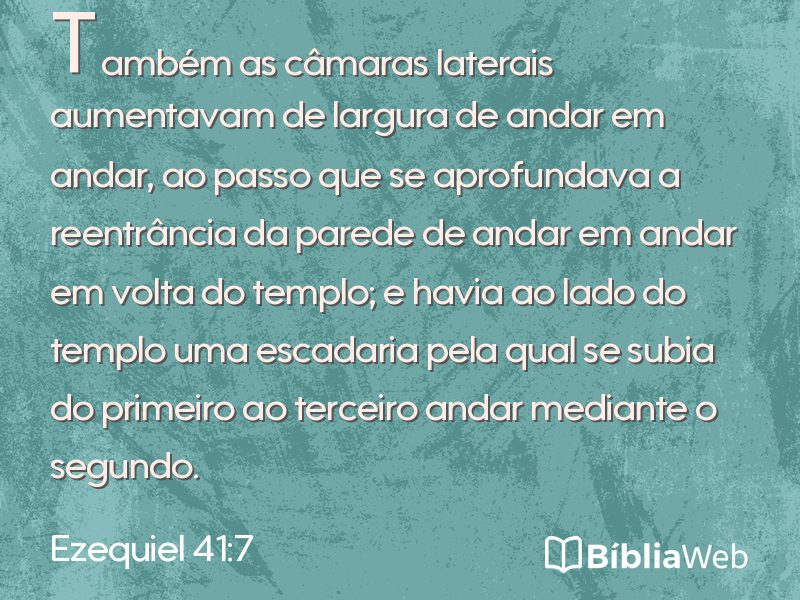 Ezequiel 41:7 em imagem para compartilhar