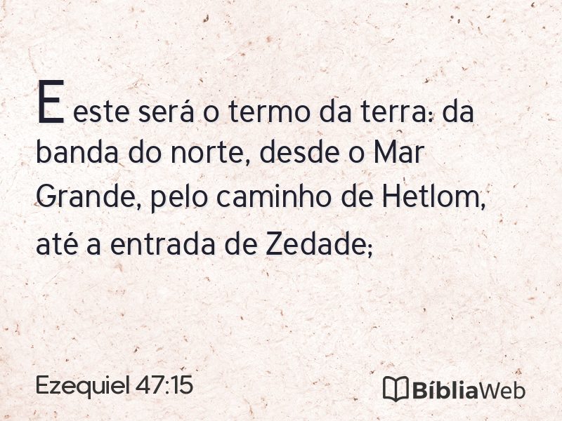 Ezequiel 47:15 em imagem para compartilhar