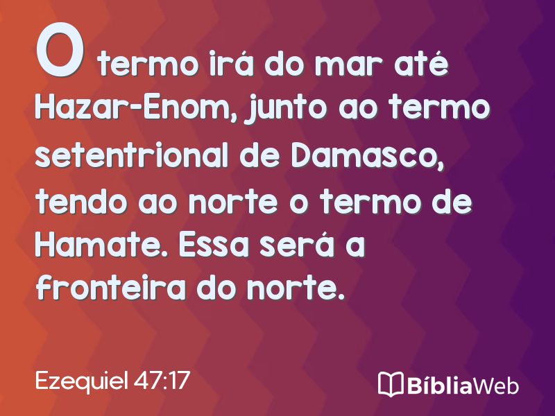 Ezequiel 47:17 em imagem para compartilhar