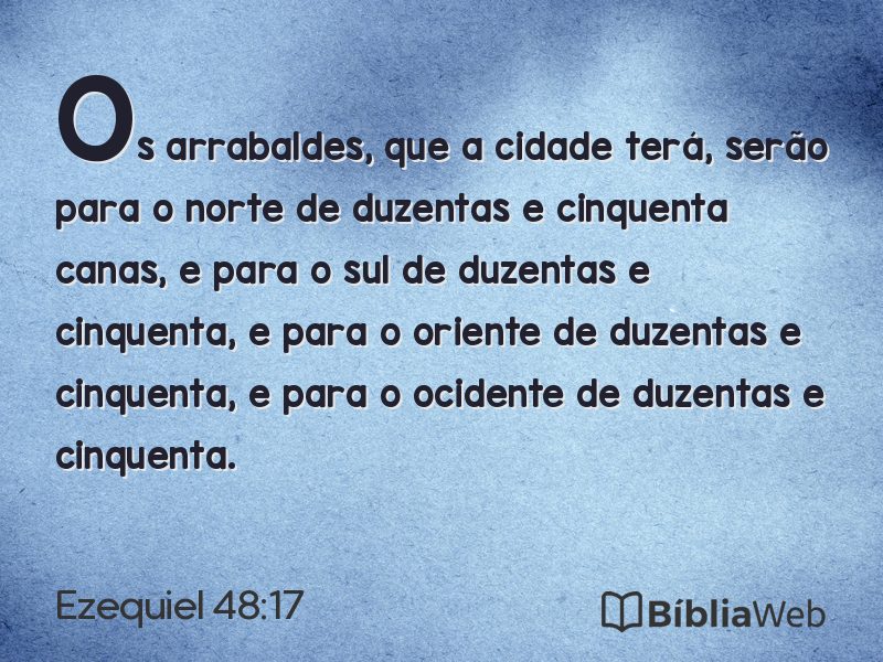 Ezequiel 48:17 em imagem para compartilhar